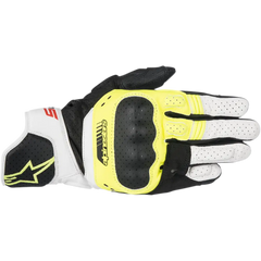 ALPINESTARS SP-5 Gloves - Black/Fluo Yellow/White - 3XL 3558517-158-3X