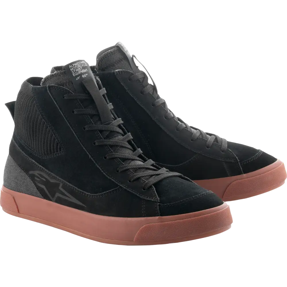 ALPINESTARS Stated Shoes - Black/Gum - US 13.5 2540124-1084-135