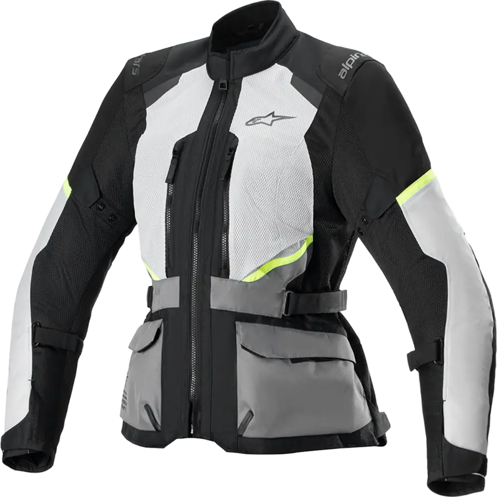 ALPINESTARS Stella Andes Air Drystar? Jacket - Ice Gray/Dark Gray/Black - Large 3210224-9191-L