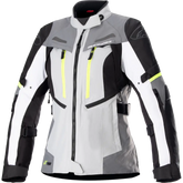 ALPINESTARS Stella Bogota Drystar? Jacket - Gray/White - Small 3217023-9037-S