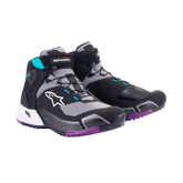 ALPINESTARS Stella CR-X Drystar? Shoes - Black/Gray/Teal/Purple - US 11 2611523137011