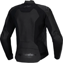 ALPINESTARS Stella Faster v3 Leather Jacket - Black/Black - US 2 / EU 38 3113625-1100-38