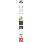 ALPINESTARS Stella Kira Leather Jacket - Black/Red - US 10 / EU 46 3112019-1030-46