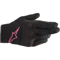 ALPINESTARS Stella S-Max Drystar? Gloves - Black/Fuchsia - Large 3537620-1039-L