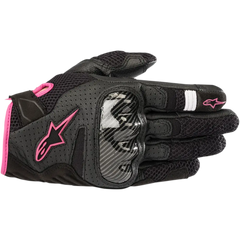 ALPINESTARS Stella SMX-1 Air V2 Gloves - Black/Fuchsia - Small 3590518-1039-S