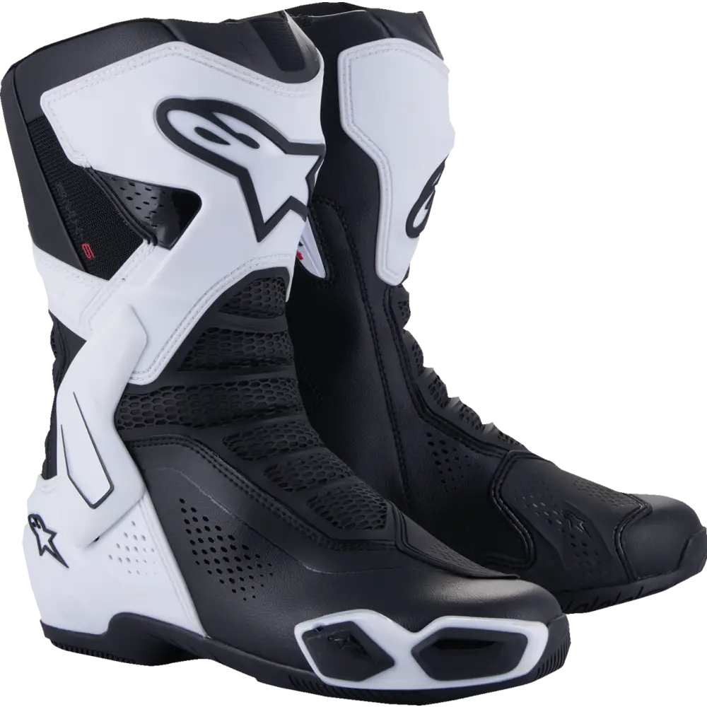 ALPINESTARS Stella SMX-6 V3 Vented Boots - Black/White - US 8/EU 42 2223425-21-42