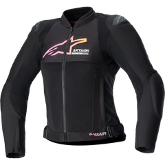 ALPINESTARS Stella SMX Air Jacket - Black/Yellow/Pink - XL 3316523-1439-XL