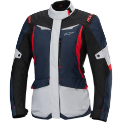 ALPINESTARS Stella ST-1 Waterproof Jacket - Blue/Black/Red Fluo - XS 3210325-7093-XS