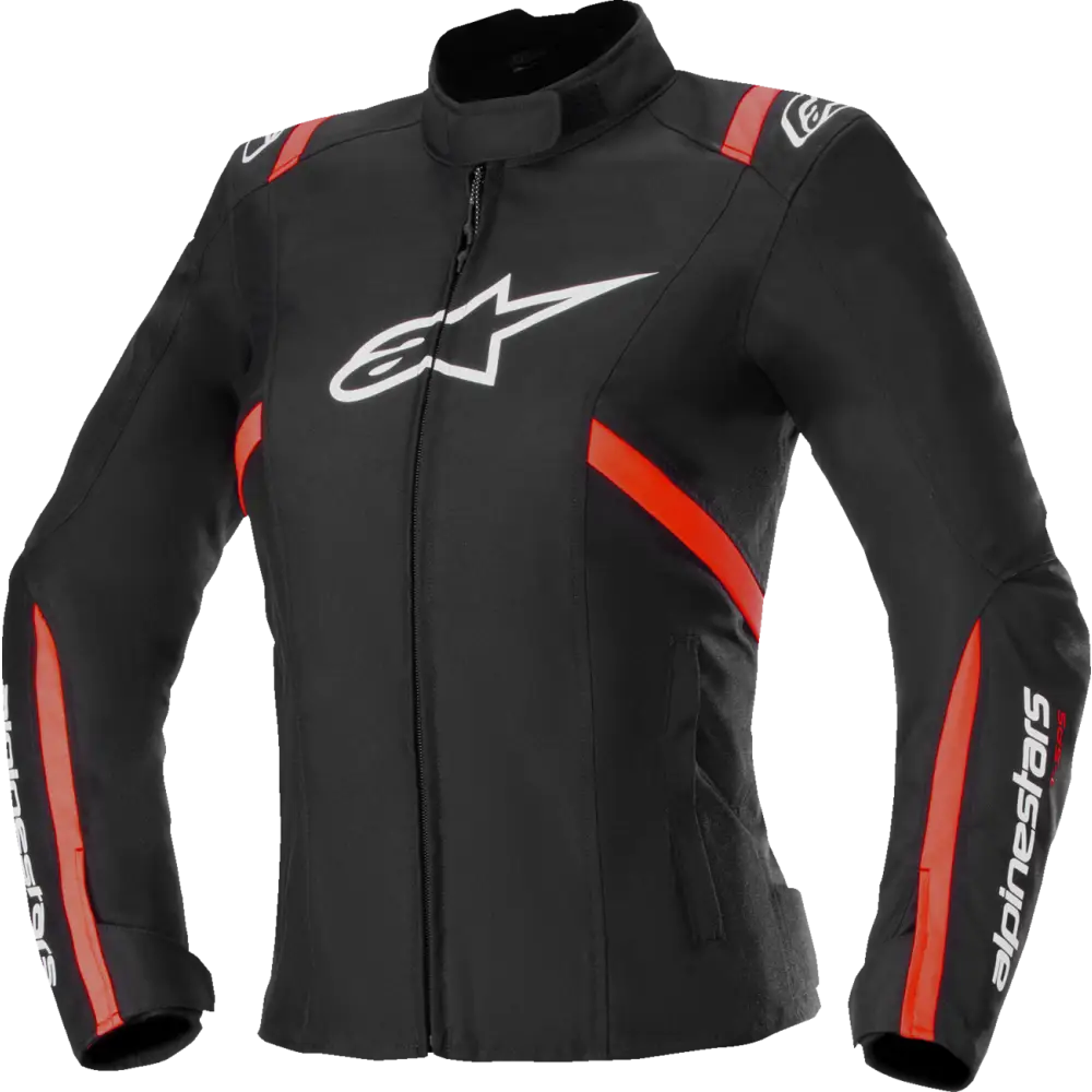 ALPINESTARS Stella T-SPS v2 WP Jacket - Black/White/Red Fluo - Small 3210225-1231-S