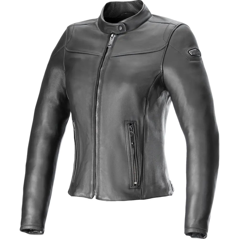ALPINESTARS Stella Tory Leather Jacket - Black - Medium 3113824-1100-M