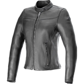ALPINESTARS Stella Tory Leather Jacket - Black - Medium 3113824-1100-M