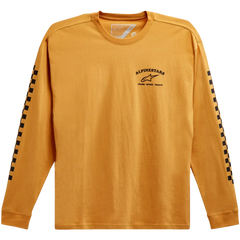 ALPINESTARS Sunday Long-Sleeve T-Shirt - Gold - Medium 12137184059M