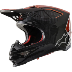 ALPINESTARS Supertech M10 Helmet - Alloy - MIPS - Black/Orange/Red - XS 8301720-1403-XS