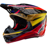 ALPINESTARS Supertech M10 Helmet - Era - MIPS? - Gloss Gold/Yellow/Rio Red - Medium 8301223-5938-M