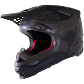 ALPINESTARS Supertech M10 Helmet - Squad - MIPS? - Dark Brown/Gold - Medium 8302823-839-MD