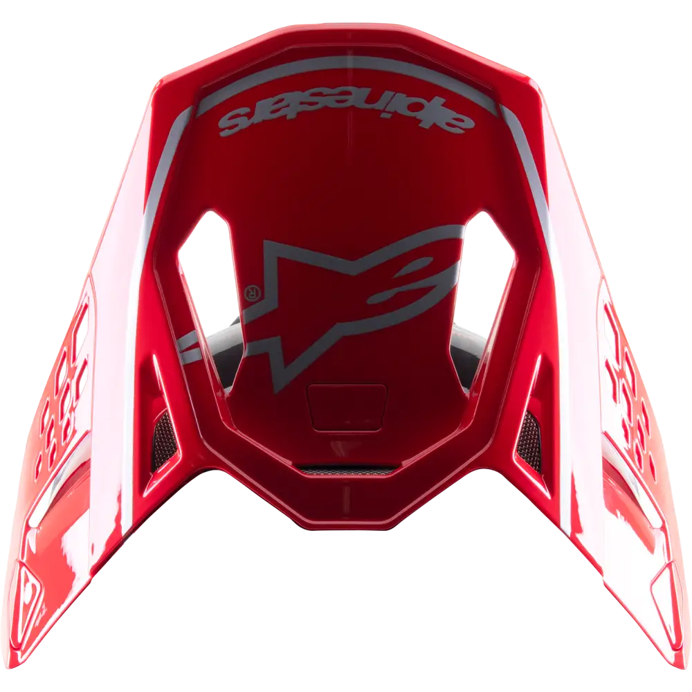 ALPINESTARS Supertech M10 Visor - Acumen - Red/Black/Silver 8987323-3319