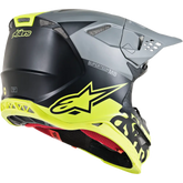 ALPINESTARS Supertech M8 Helmet - Radium - MIPS? - Matte Black/Mid Gray/Yellow Fluo - Medium 8301519-1305-MD