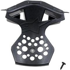 ALPINESTARS Supertech M8/M10 Chin Vent Frame - Gloss Black - XS/S 89831191180XSS