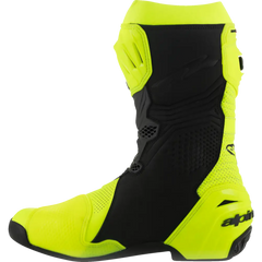 ALPINESTARS Supertech R Vented Boots - Fluorescent Yellow/Black - US 7.5/EU 41 2220121-551-41