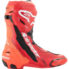 ALPINESTARS Supertech R Vented Boots - Red - US 6/EU 39 2220121-3029-39