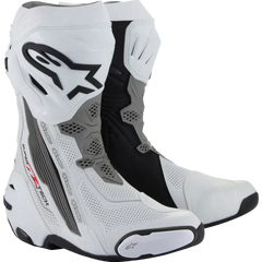 ALPINESTARS Supertech R Vented Boots - White/Gray/Black - EU 38 2220121-2024-38