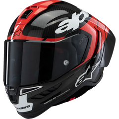 ALPINESTARS Supertech R10 Helmet - Element - Carbon/Red/White - XS 8200324-1363-XS