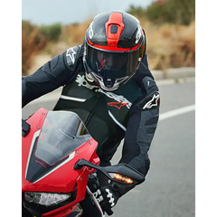 ALPINESTARS Supertech R10 Helmet - Element - Carbon/Red/White - XS 8200324-1363-XS