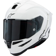 ALPINESTARS Supertech R10 Helmet - Solid - Gloss White - XS 8200124-2170-XS