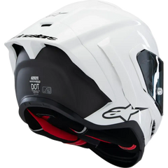 ALPINESTARS Supertech R10 Helmet - Solid - Gloss White - XS 8200124-2170-XS