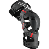 ALPINESTARS Supertech RK-10 Plasma Knee Braces - Black/Red - Small 6501425-13-S