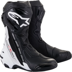 ALPINESTARS Supertech V Boots - Black/White - US 6 / EU 39 2220121-12-39