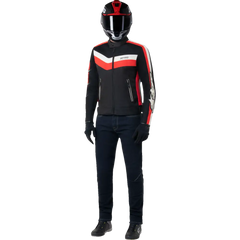 ALPINESTARS T-Dyno Air Jacket - Black/Bright Red - 3XL 3301725-1486-3X