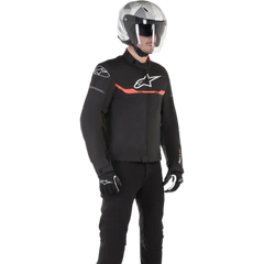 ALPINESTARS T-SP S Waterproof Jacket - Black/Red Fluo - XL 3200120-1030-XL