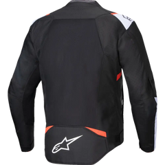 ALPINESTARS T-SPS Air v2 Jacket - Black/White/Red Fluo - 4XL 3301025-1231-4XL