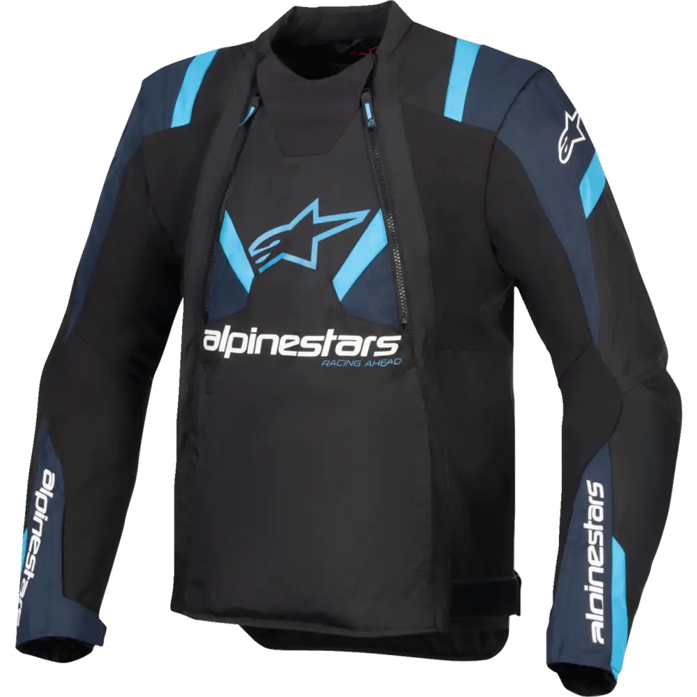 ALPINESTARS T-Stunt Air Jacket - Black/Dark Blue/Blithe Blue - Medium 3301825-1386-M