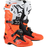 ALPINESTARS Tech 10 Enduro Boots - Fluorescent Orange/Black/White - US 7 2010025-4512-7