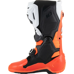 ALPINESTARS Tech 10 Enduro Boots - Fluorescent Orange/Black/White - US 7 2010025-4512-7