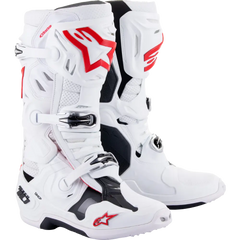 ALPINESTARS Tech 10 Supervented Boots - White/Red - US 11 2010520-2230-11