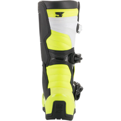 ALPINESTARS Tech 3S Boots - Black/White/Fluorescent Yellow - US 7 2014018-125-7