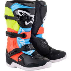ALPINESTARS Tech 3S Boots - Black/Yellow/Red - US 4 2014018-1538-4