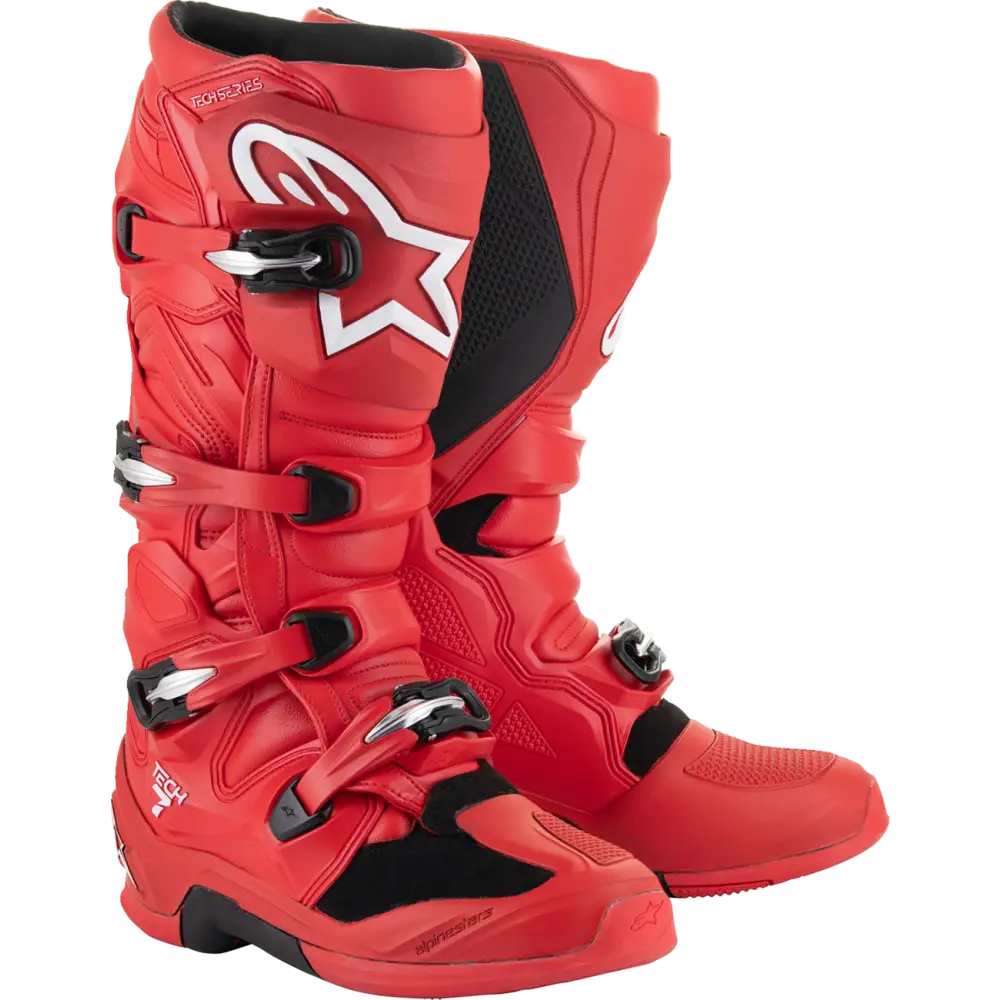 ALPINESTARS Tech 7 Boots - Bright Red - US 7 2012025-3010-7