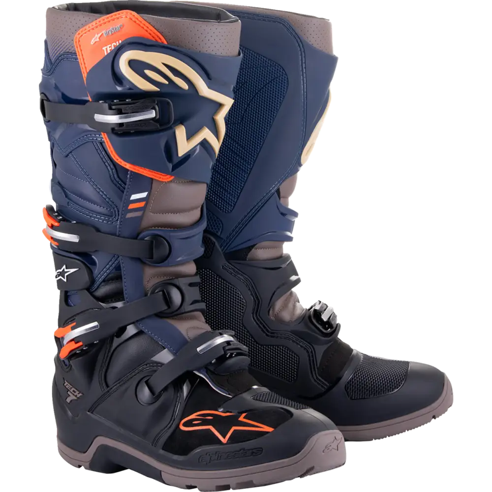 ALPINESTARS Tech 7 Enduro Drystar? Boots - Navy/Gray - US 7/EU 40.5 2012620-1373-7