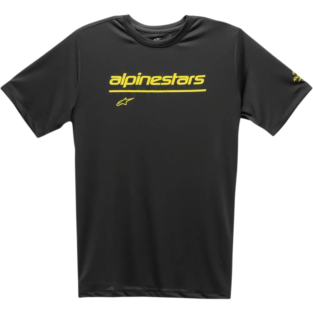 ALPINESTARS Tech Line Up Performance T-Shirt - Black - Large 12117380010L