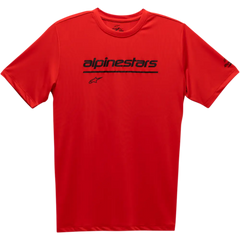 ALPINESTARS Tech Line Up Performance T-Shirt - Red - XL 12117380030XL