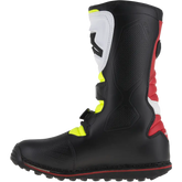 ALPINESTARS Tech-T Boots - White/Red/Yellow Fluorescent/Black - US 7 2004017-2351-7