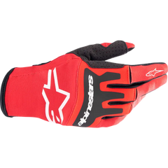 ALPINESTARS Techstar Gloves - Warm Red/Black - Large 3561023-3110-L