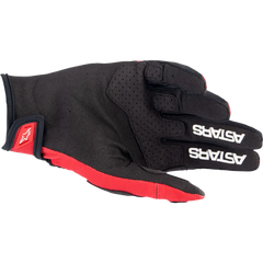 ALPINESTARS Techstar Gloves - Warm Red/Black - Small 3561023-3110-S