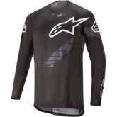 ALPINESTARS Techstar Long-Sleeve Jersey - Black/Gray - 2XL 1760220-104-2X