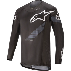 ALPINESTARS Techstar Long-Sleeve Jersey - Black/Gray - XL 1760220-104-XL