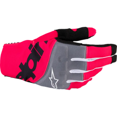 ALPINESTARS Techstar MX Gloves - Black/Fluo Pink - Small 3560125-1390-S